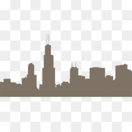 260x260 Chicago Skyline Drawing