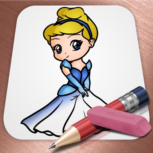 512x512 Draw For Cinderella Princess