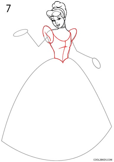 386x549 How To Draw Cinderella
