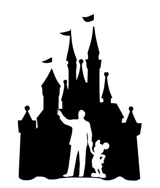 556x652 Collection Of 'cinderella Castle Silhouette' Download More Than