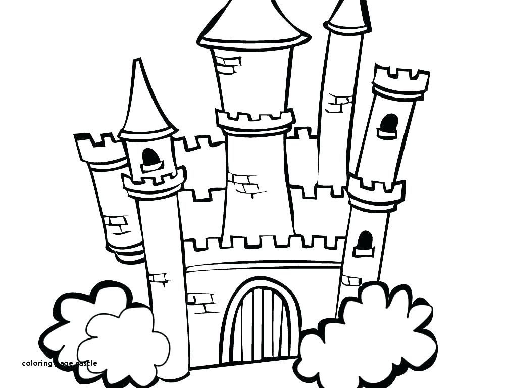 1000x768 Disney Castle Coloring Pages Castle Coloring Pages Elegant