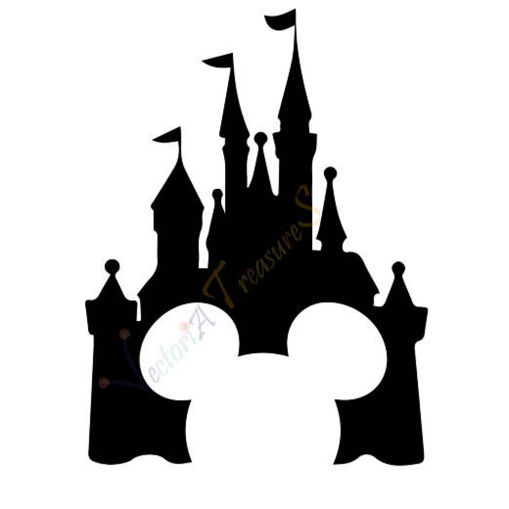 1024x1024 Disney Castle Vector Basketball Clipart House Clipart Online