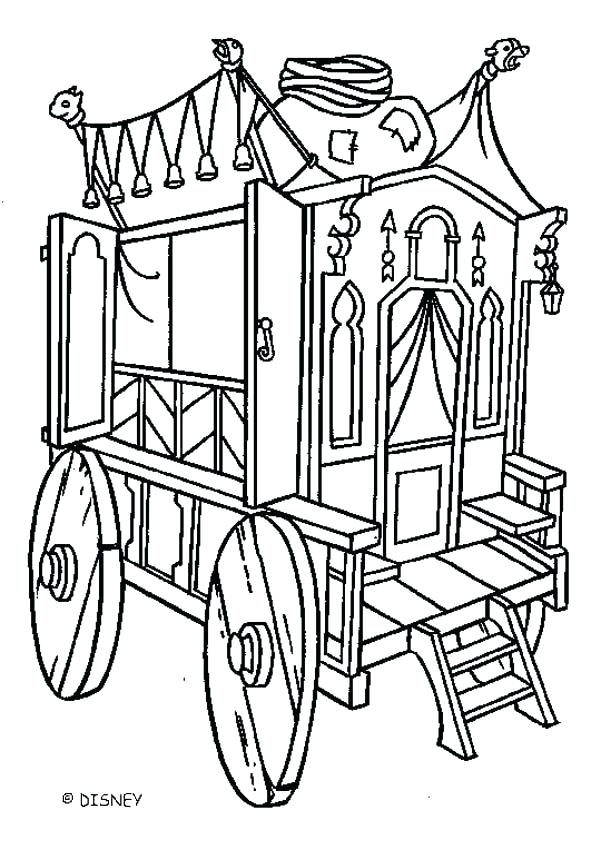 601x850 carriage coloring pages horse drawn carriage coloring pages