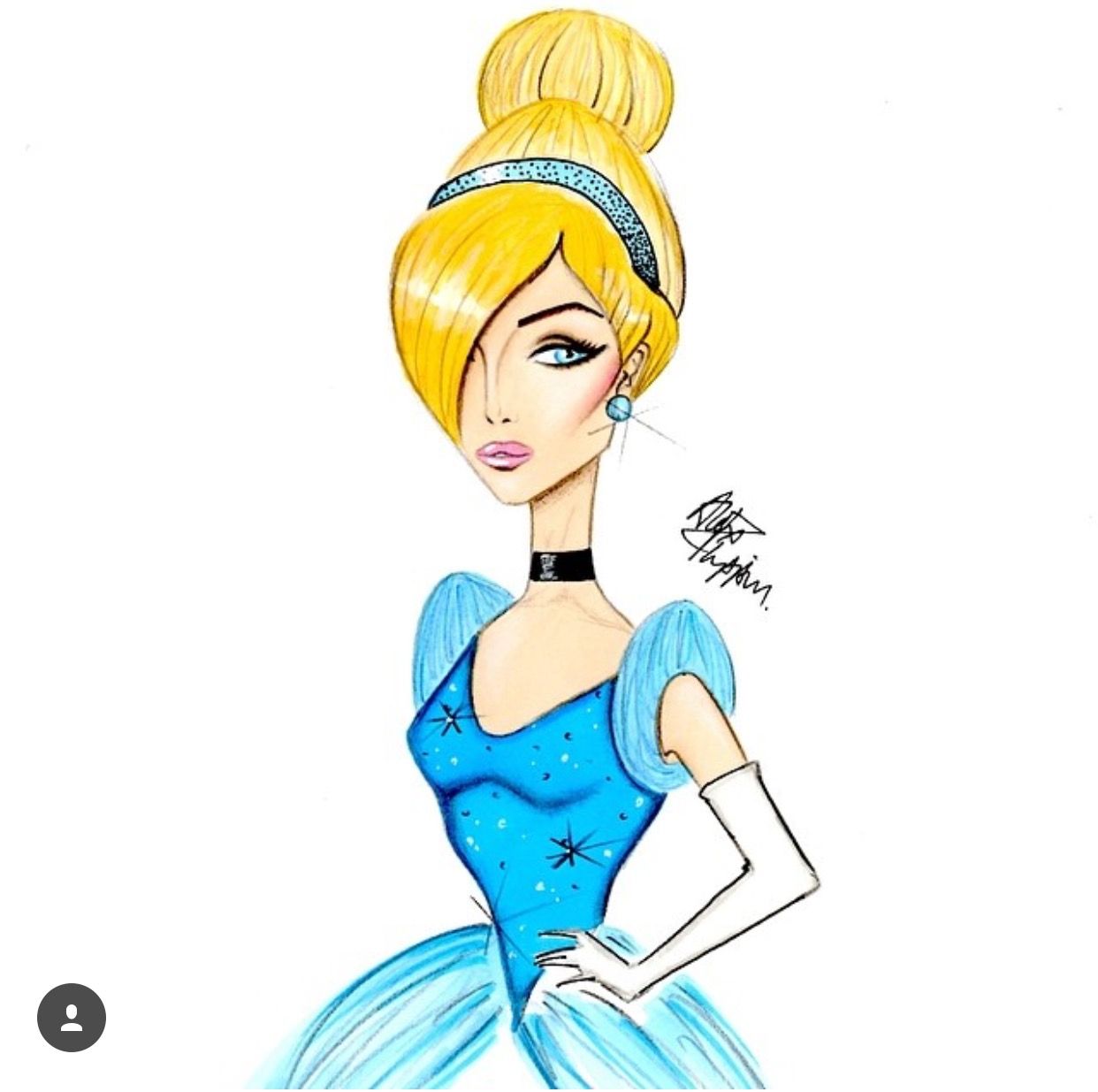 1242x1235 Alex Phippen Disney Cinderella Fashion