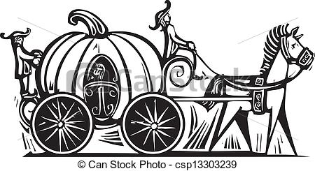 450x245 Cinderella Clipart Drawing