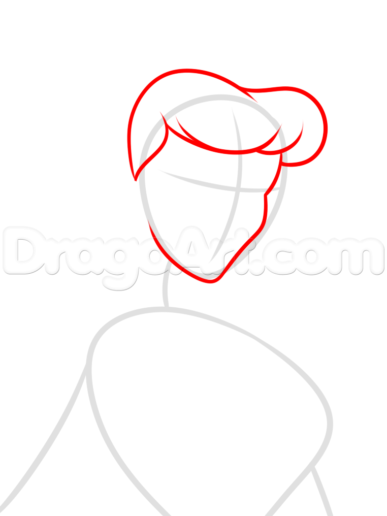 762x1016 Step Dark Cinderella Drawing Lesson