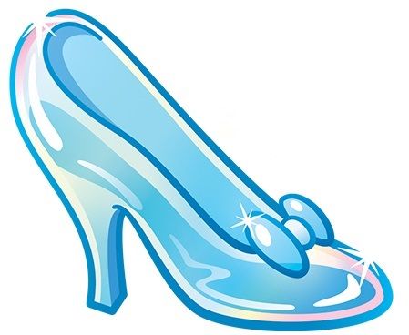 Cinderella Glass Slipper Drawing | Free download on ClipArtMag