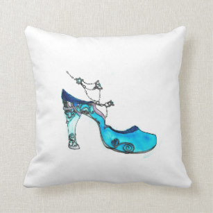 307x307 Cinderella Glass Slipper Pillows
