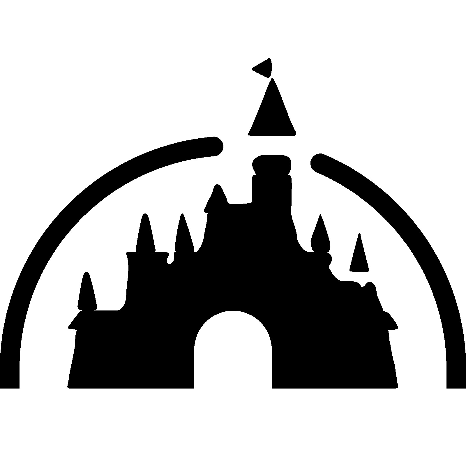 1600x1600 Cinderella Castle Silhouette Vector S