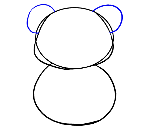 583x521 How To Draw A Panda Tutorial