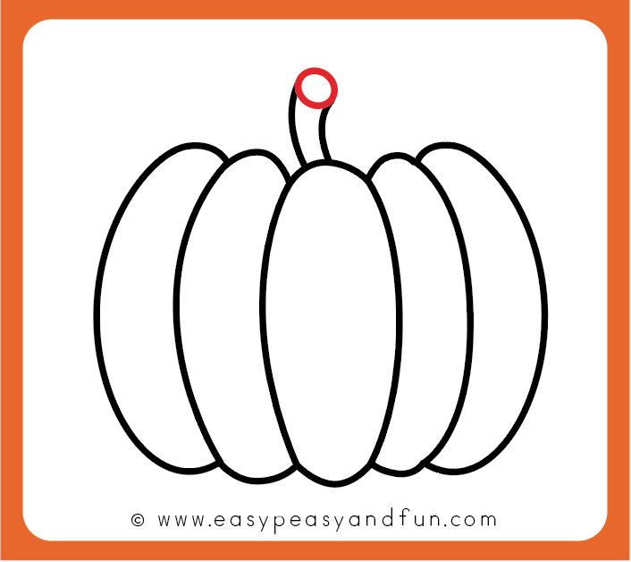 706x628 How To Draw A Pumpkin