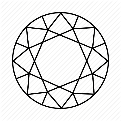 512x512 Collection Of Free Diamonds Vector Diamond Circle Download On Ui Ex