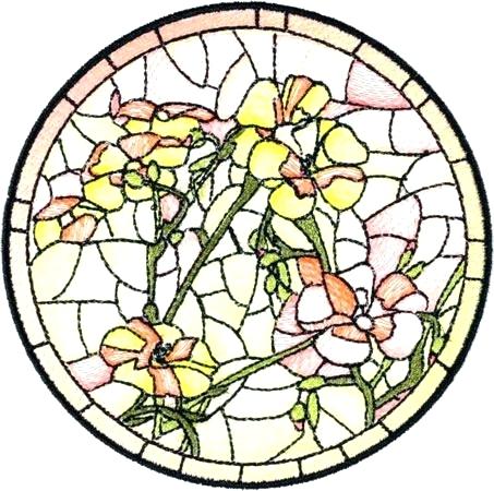 453x450 Stained Glass Circle