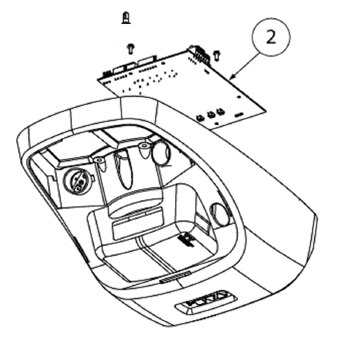 350x344 circuit board assembly