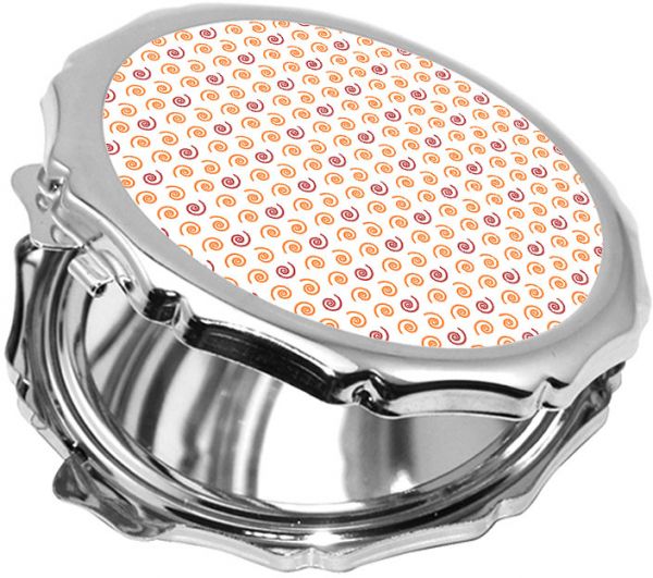 600x531 Decorative Drawings Printed Pocket Circular Mirror Ksa Souq