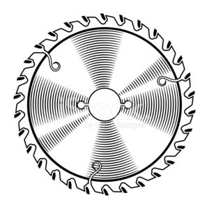 300x300 Circular Saw Blade Premium Clipart