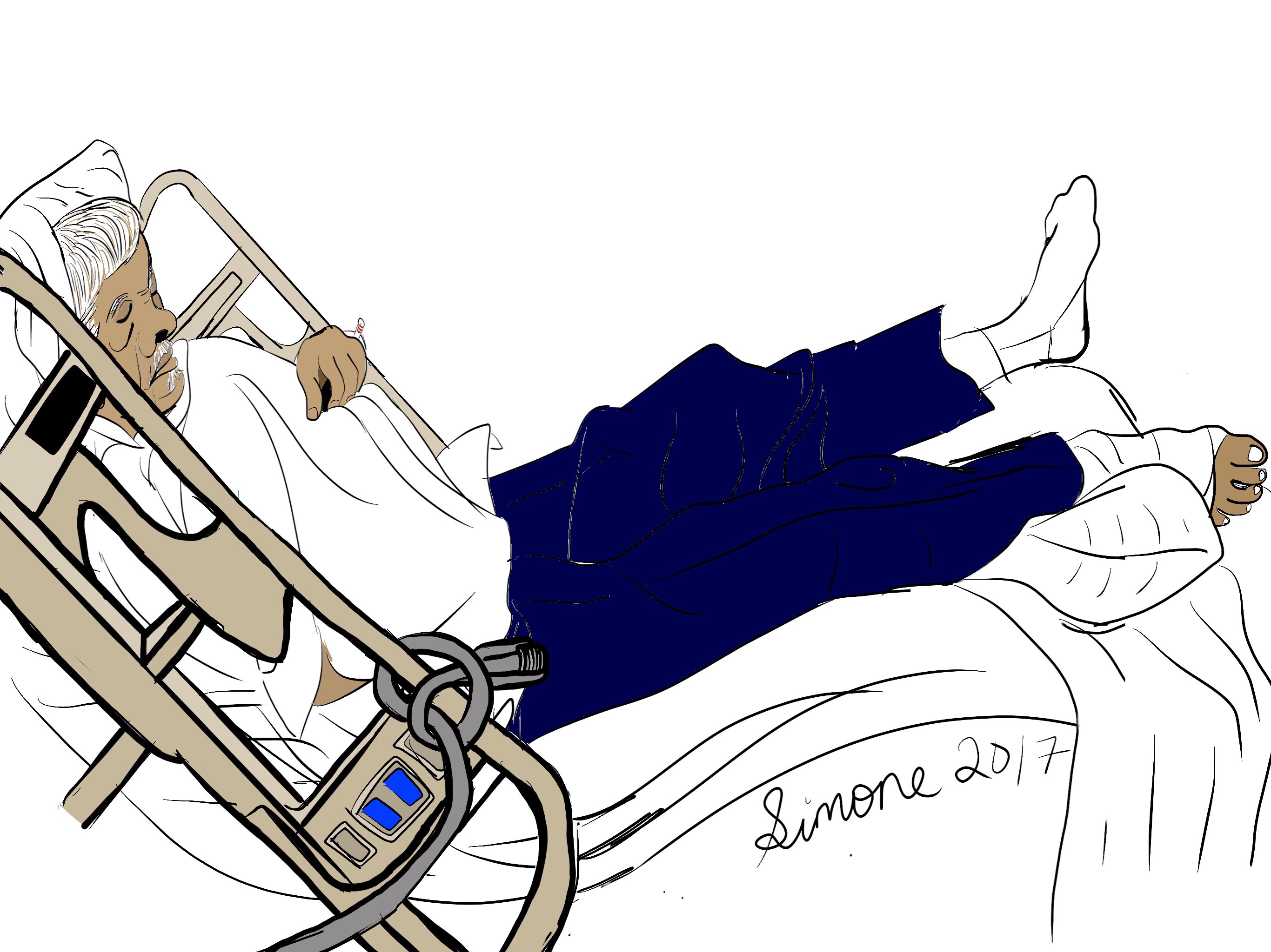 2732x2048 Tenten In Hospital Bed Simones Ipad Art