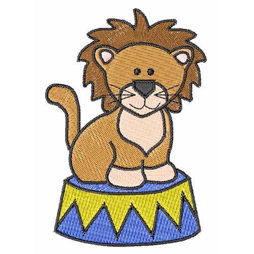 500x500 Circus Lion