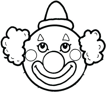 405x350 Coloring Clown Pages Clowns