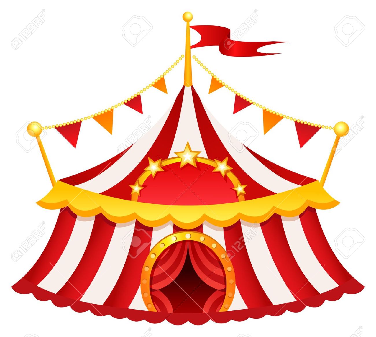 Circus Tent Drawing | Free download on ClipArtMag