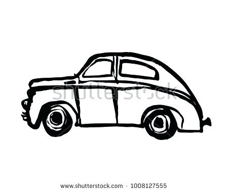 450x380 Drawing Of A Simple Car Drawing Cars Tutorial Drawing Caricatures
