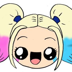 250x250 Harley Quinn And Joker Cartoon Drawing Easy Step