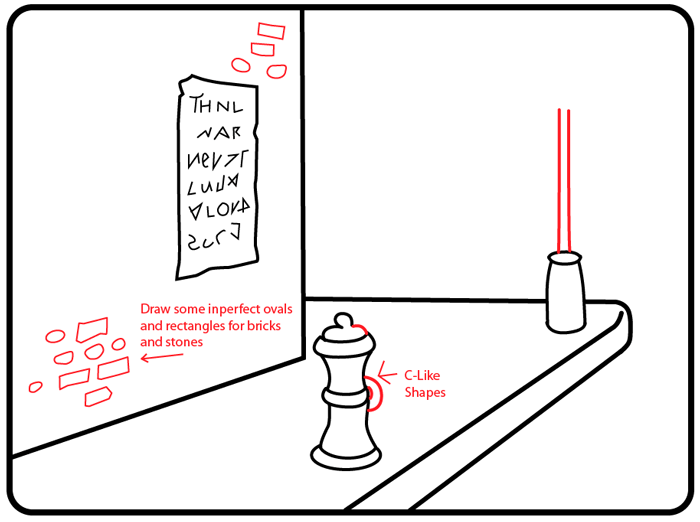 700x522 how to draw a cartoon city street sidewalk scene with easy step