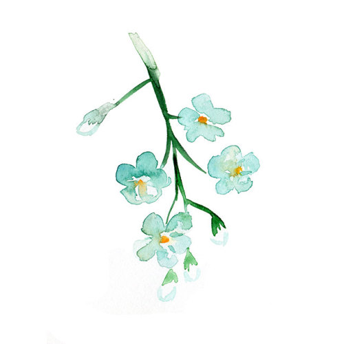 500x500 Illustration Art Painting Landscape City Paris Watercolor France