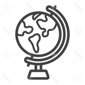 300x300 City Skyline Continuous Line Drawing Vector Illustration Line Art