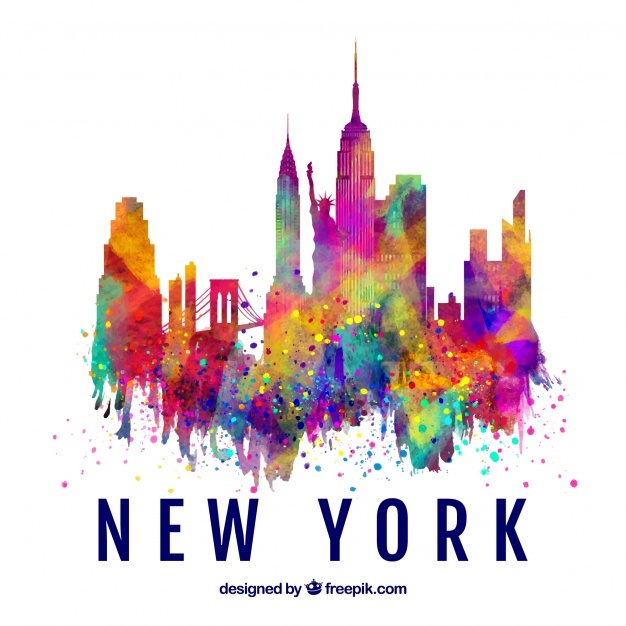 626x626 New York Skyline Vectors, Photos And Free Download