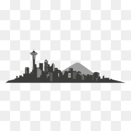 260x260 Seattle Skyline Silhouette Png