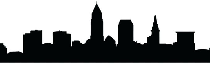 678x220 Cleveland Skyline Art Dulcie