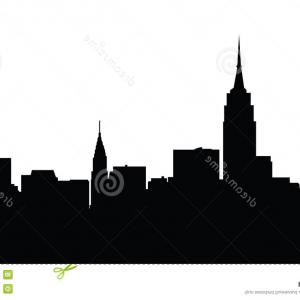 300x300 new york city skyline drawing free hand sketch of new york city