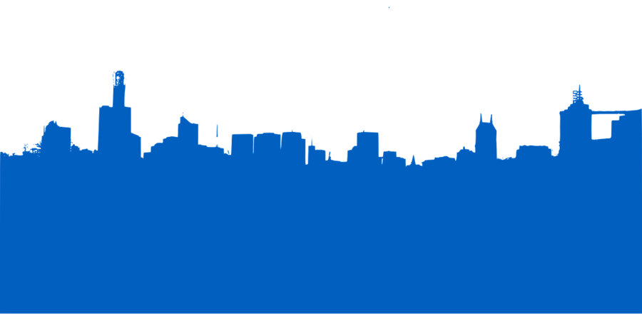 900x450 Skyline, Silhouette, Drawing, Transparent Png Image Clipart Free