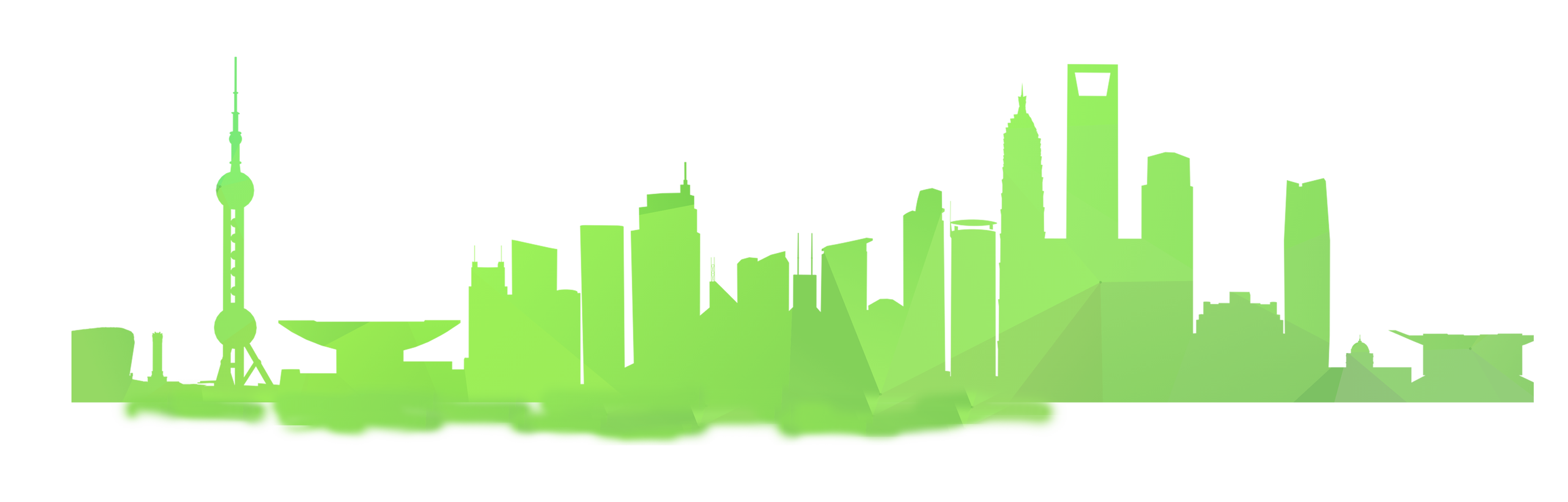 3708x1188 Atlanta Drawing Skyline Chicago Transparent Png Clipart Free