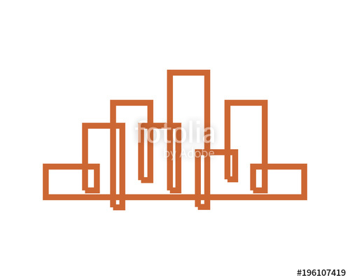 500x400 Abstract Building Line Skyscraper Cityscape Architecture