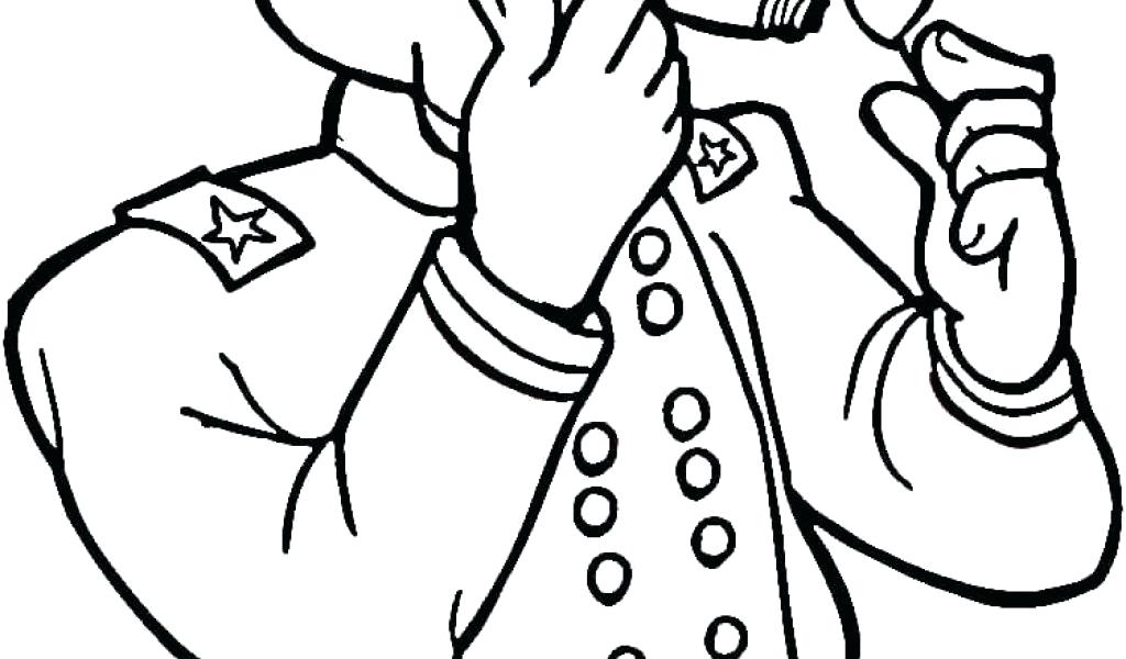 1024x600 Civil War Coloring Pages Union Soldier Drawing