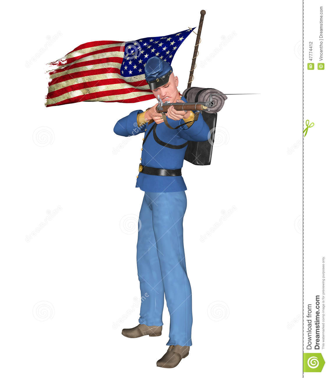 1130x1300 Civil War Union Soldier Clipart