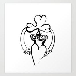 264x264 Claddagh Art Prints
