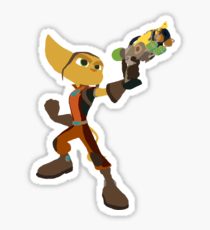 210x230 ratchet and clank drawing stickers redbubble