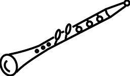 257x150 Collection Of Free Clarinet Drawing Easy Download On Ui Ex