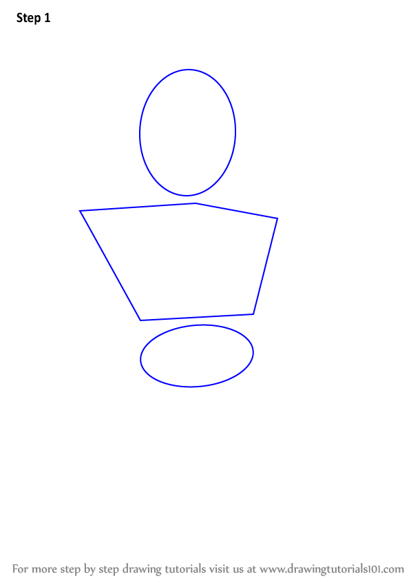 597x846 Learn How To Draw Wizard From Clash Of The Clans