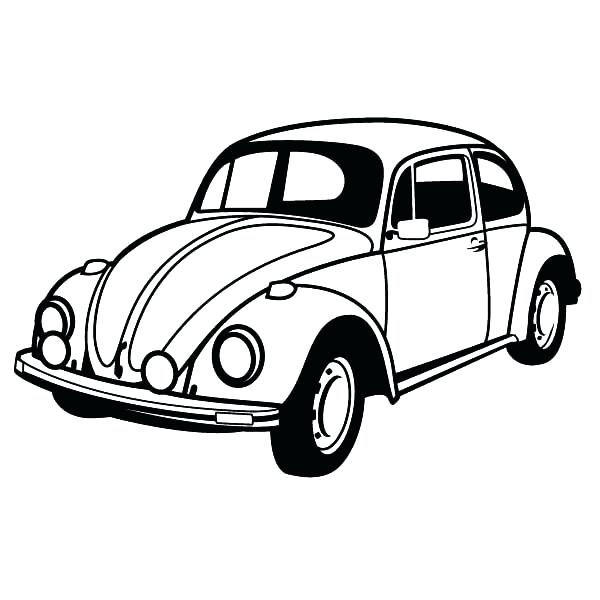 600x600 Collection Of Coloring Pages Classic Cars Download Them And Try