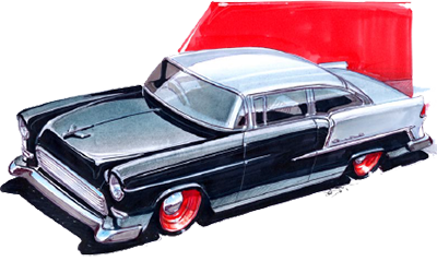 400x239 Fast Drawing Classic Car Huge Freebie! Download For Powerpoint