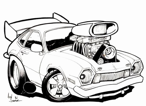 482x350 Cars Drawings New Chip Foose Cars Drawing