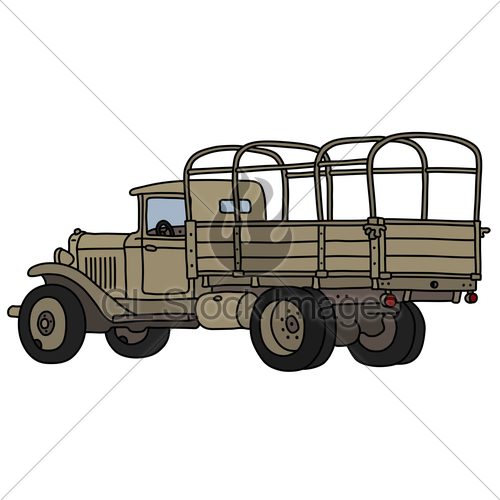 500x500 The Classic Sand Military Truck Gl Stock Images