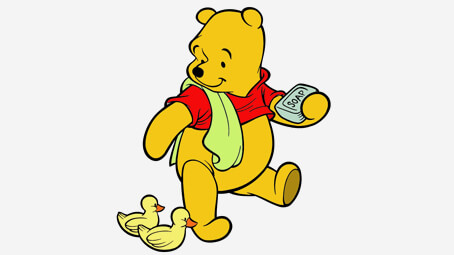 454x255 Top Free Printable Cute Winnie The Pooh Coloring Pages Online