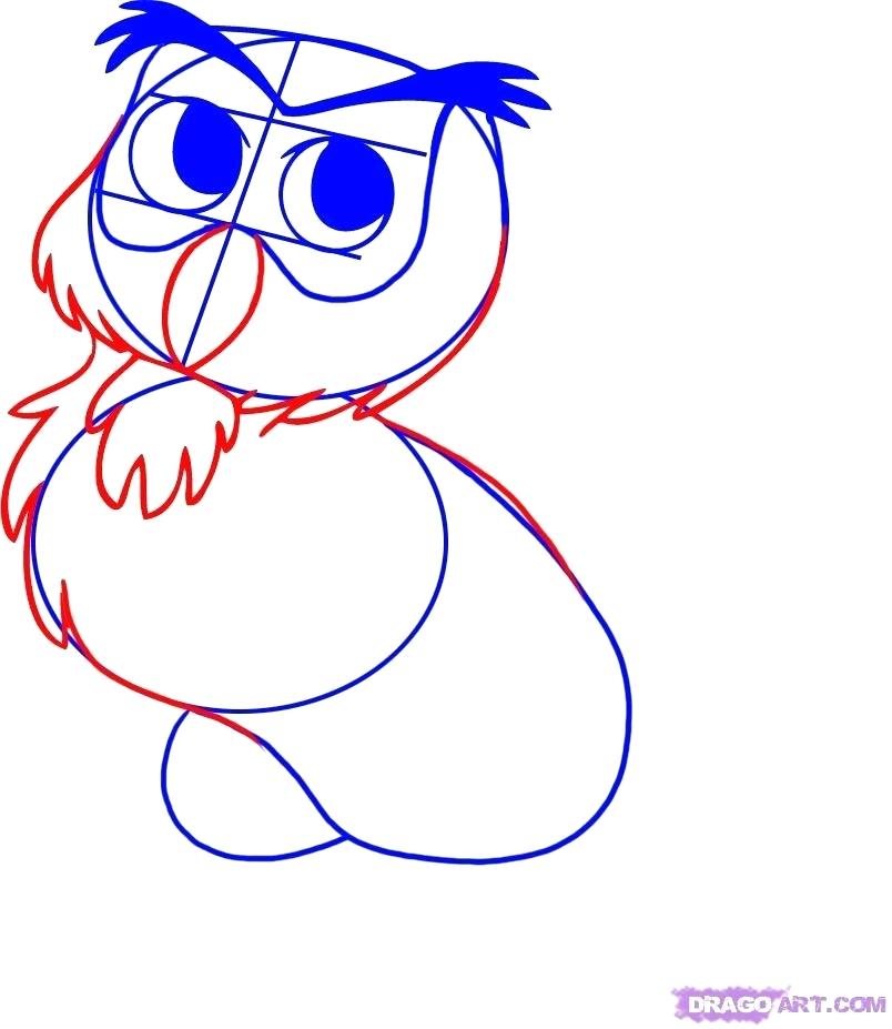804x927 How To Draw Owl From Winnie The Pooh
