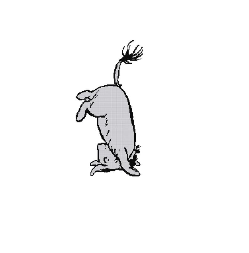 794x806 Classic Pooh Cross Stitch Pattern Pdf Instant Download Disney Etsy