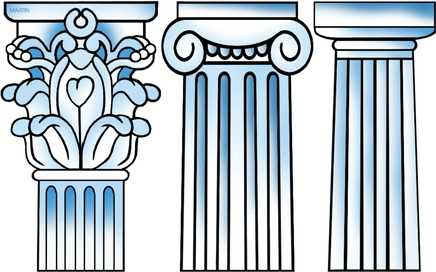879x549 download greek columns drawing clipart ancient greece classical